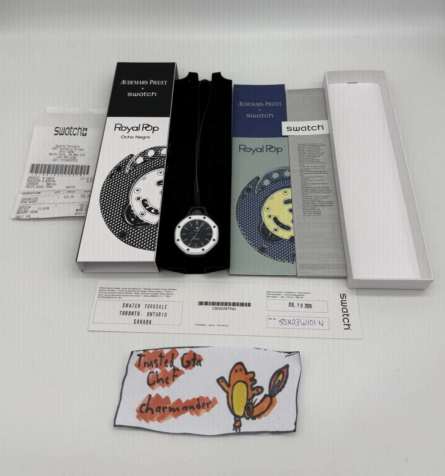 Swatch x AP Audemars Piguet Royal Pop – FREE SHIPPING – With Receipt ✅ TRUSTED ✅