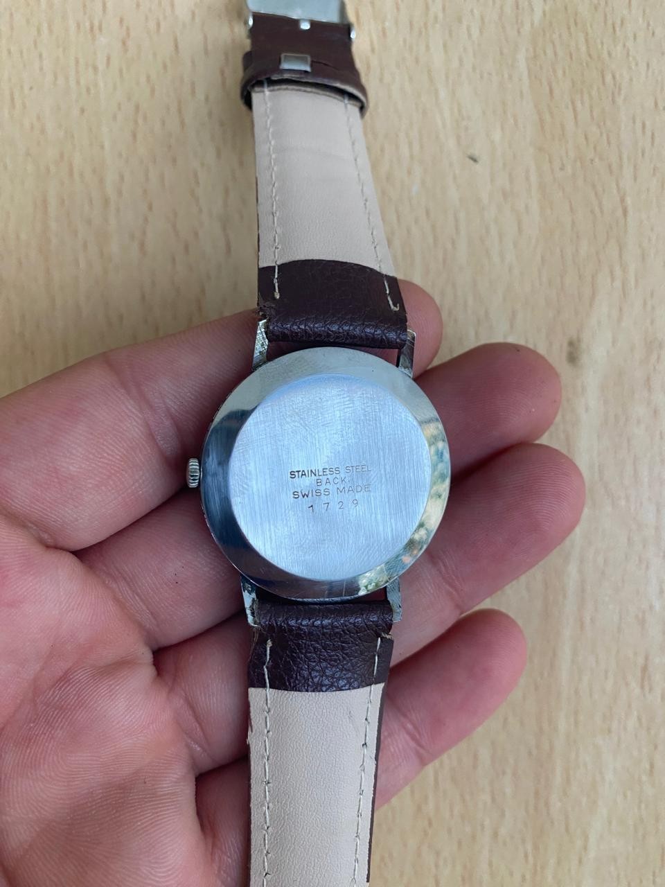 Vintage 1970s Men’s Cristal Watch Cal. 7010 17 Jewels Swiss Made 34mm Watch