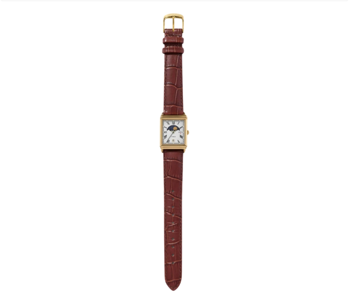 Timex x Noah Moon Phase Watch Brown Gold Limited Edition New in Box