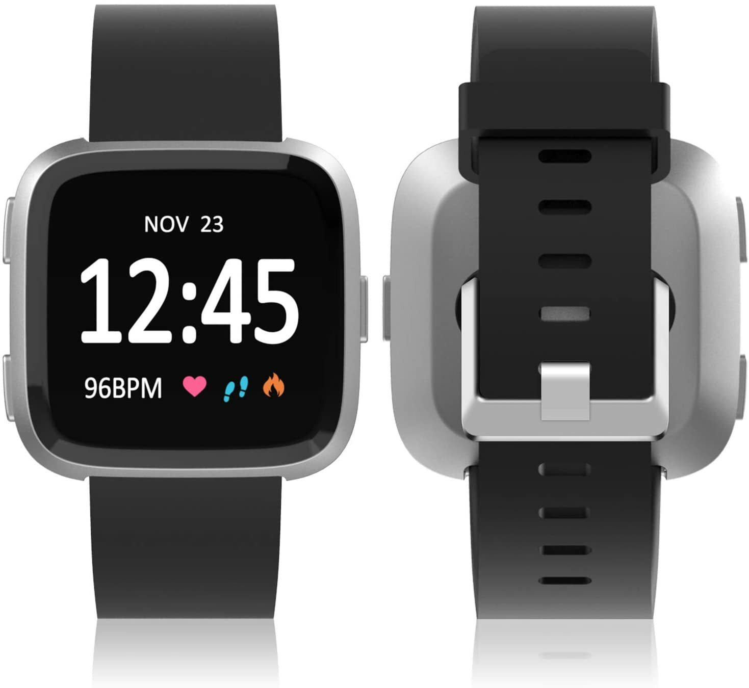 Replacement Silicone Rubber Band Strap Wristband For Fitbit Versa 1 2 Lite Watch