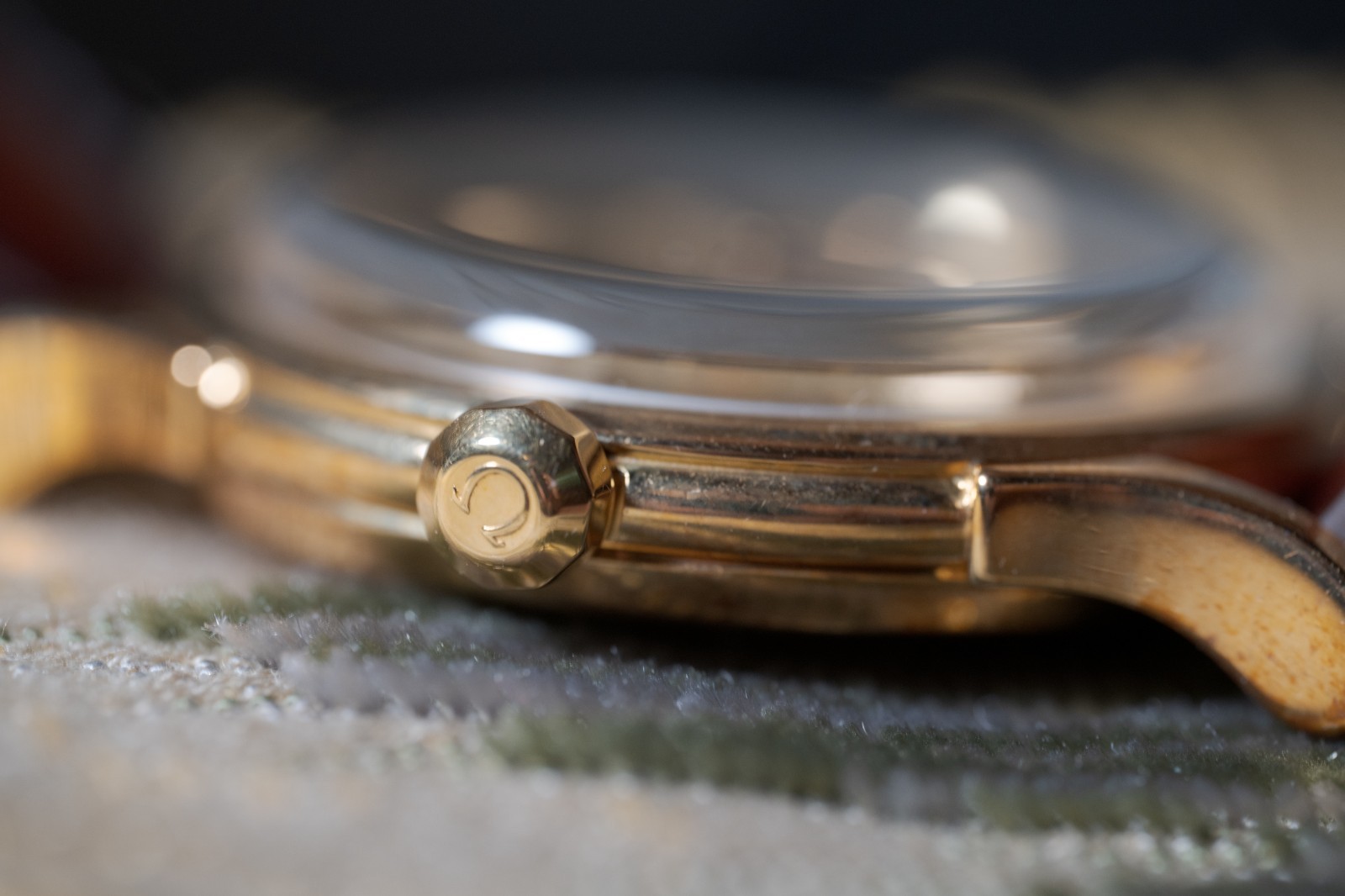 Vintage Omega Constellation Pie Pan Dial 18k Yellow Gold 2582/2853 SC circa 1956
