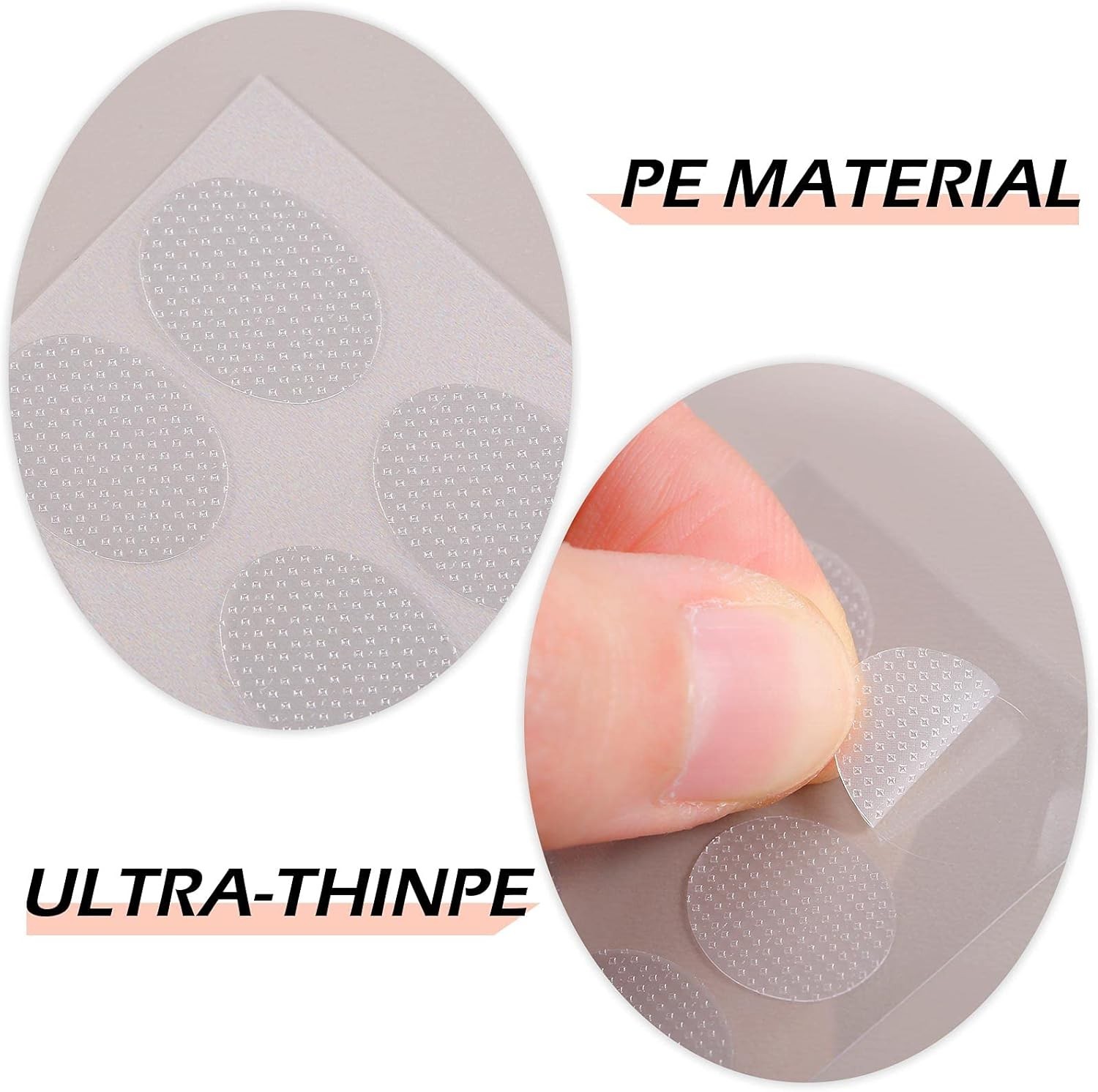 480 Non-Toxic Earlobe Stickers – Ultimate Support for Heavy Earrings & Safety