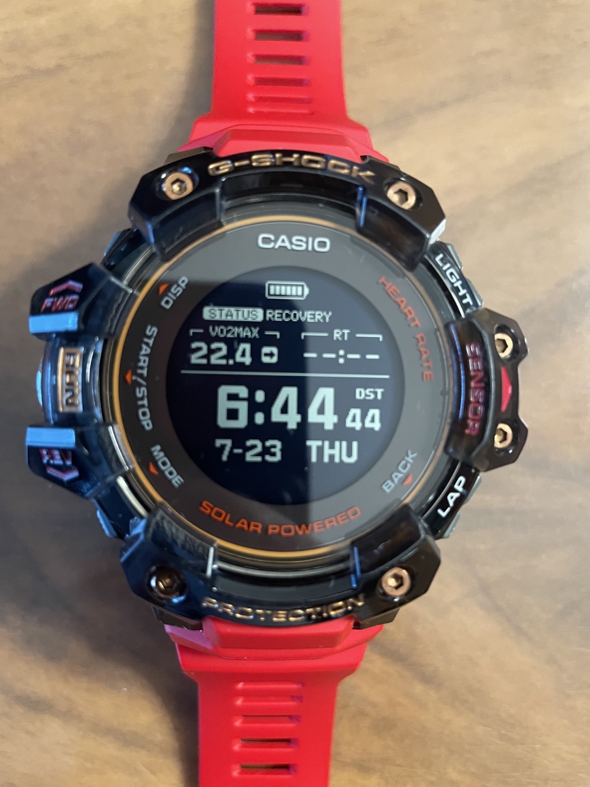 Casio G-Shock G-SQUAD PRO GBD-H1000-4A1JR Limited Edition 56.3mm Blk Resin/Stlss