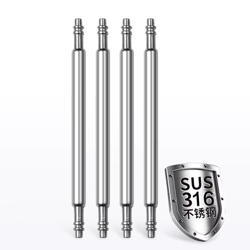 10 pcs Watch Spring Bar Pins Watchband Stainless Steel -Diameter 1.5mm or 1.8mm