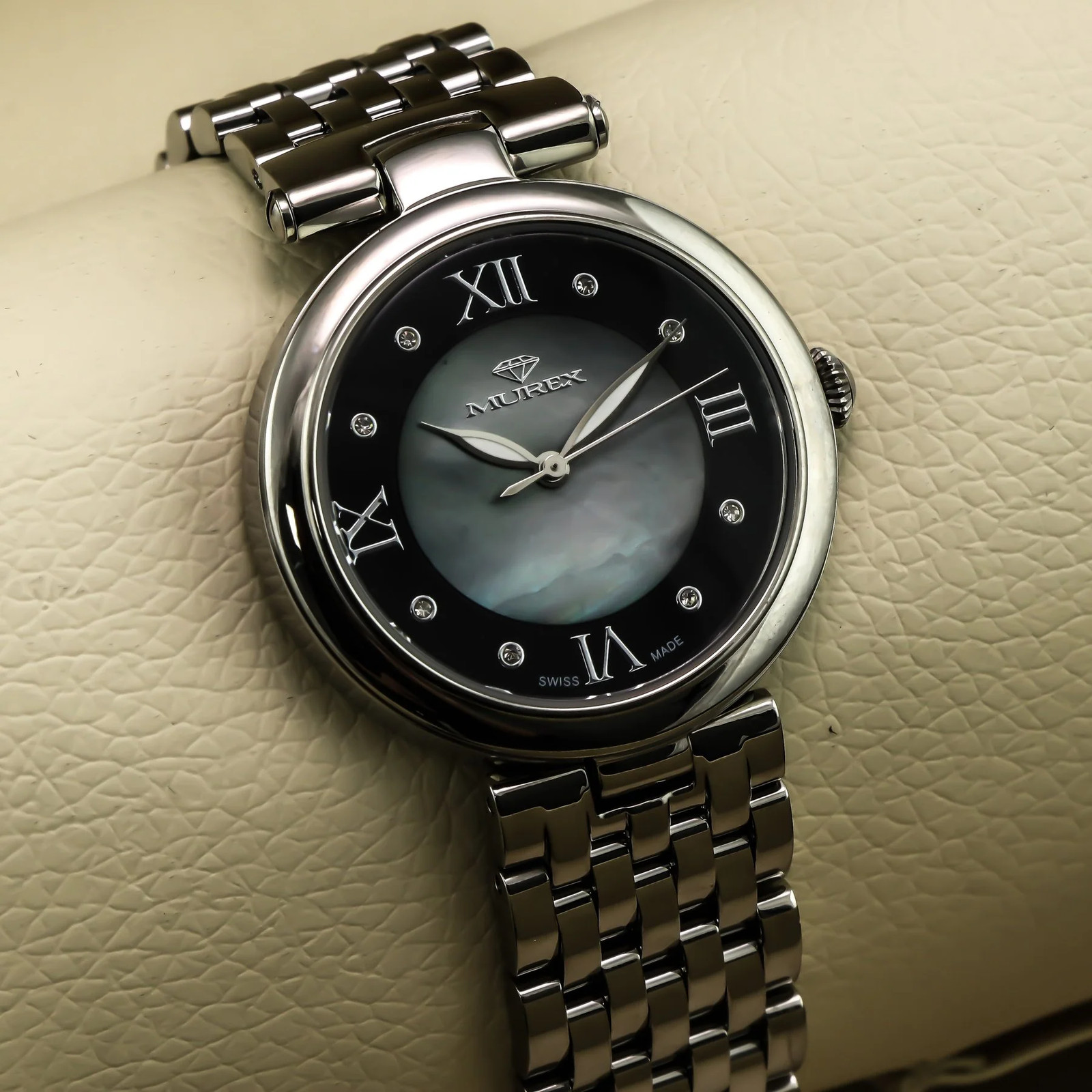 Murex – Swiss Watch – MUL589-SS-8 Quartz 34.3 mm MUL589 50 m (5 ATM / 169 ft)