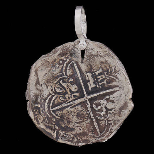 Atocha Sunken Tresure Jewelry – Large Pieces of 8 Silver Coin Pendant