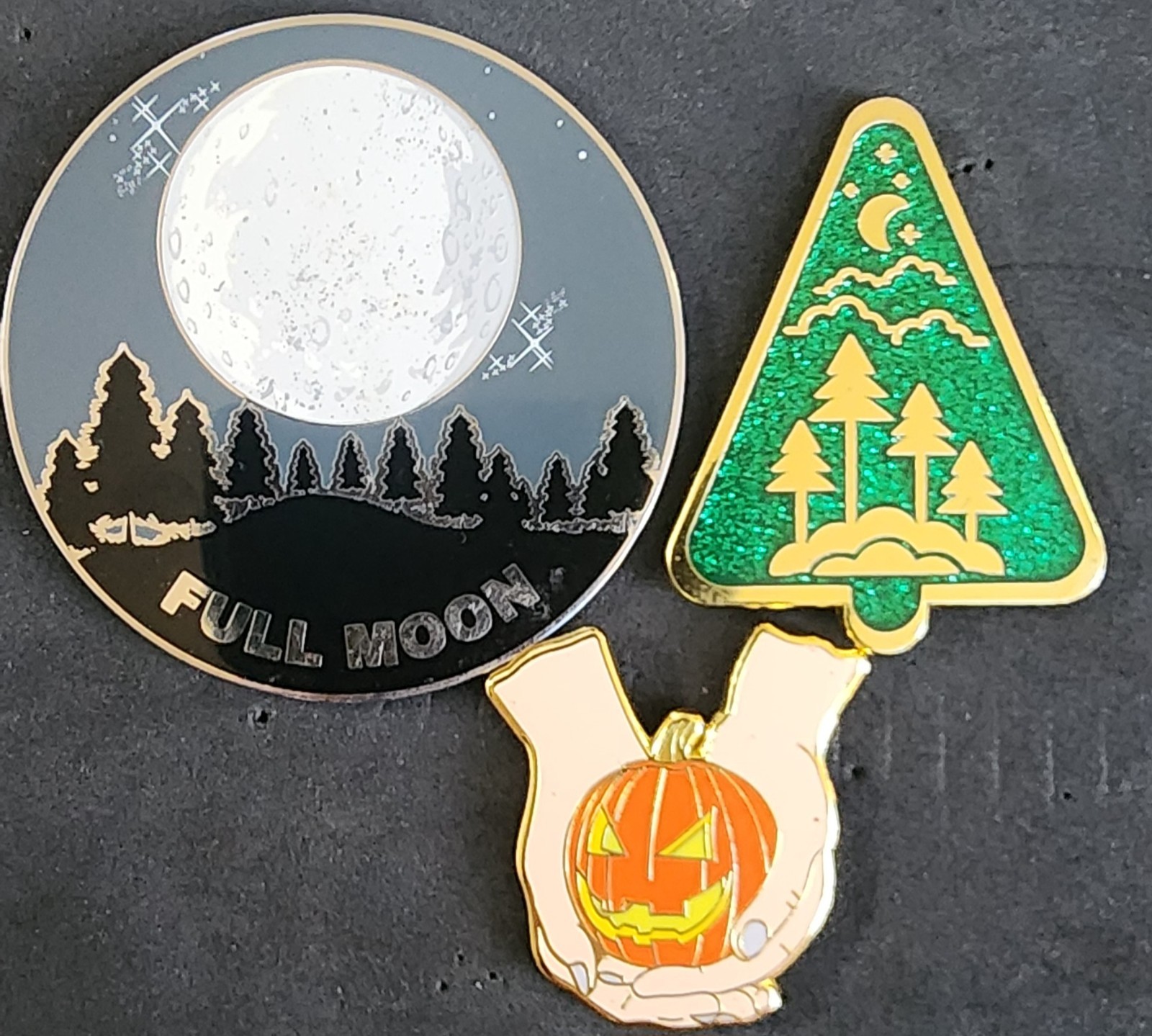 Lot of (3) Twilight Saga Fantasy Pins