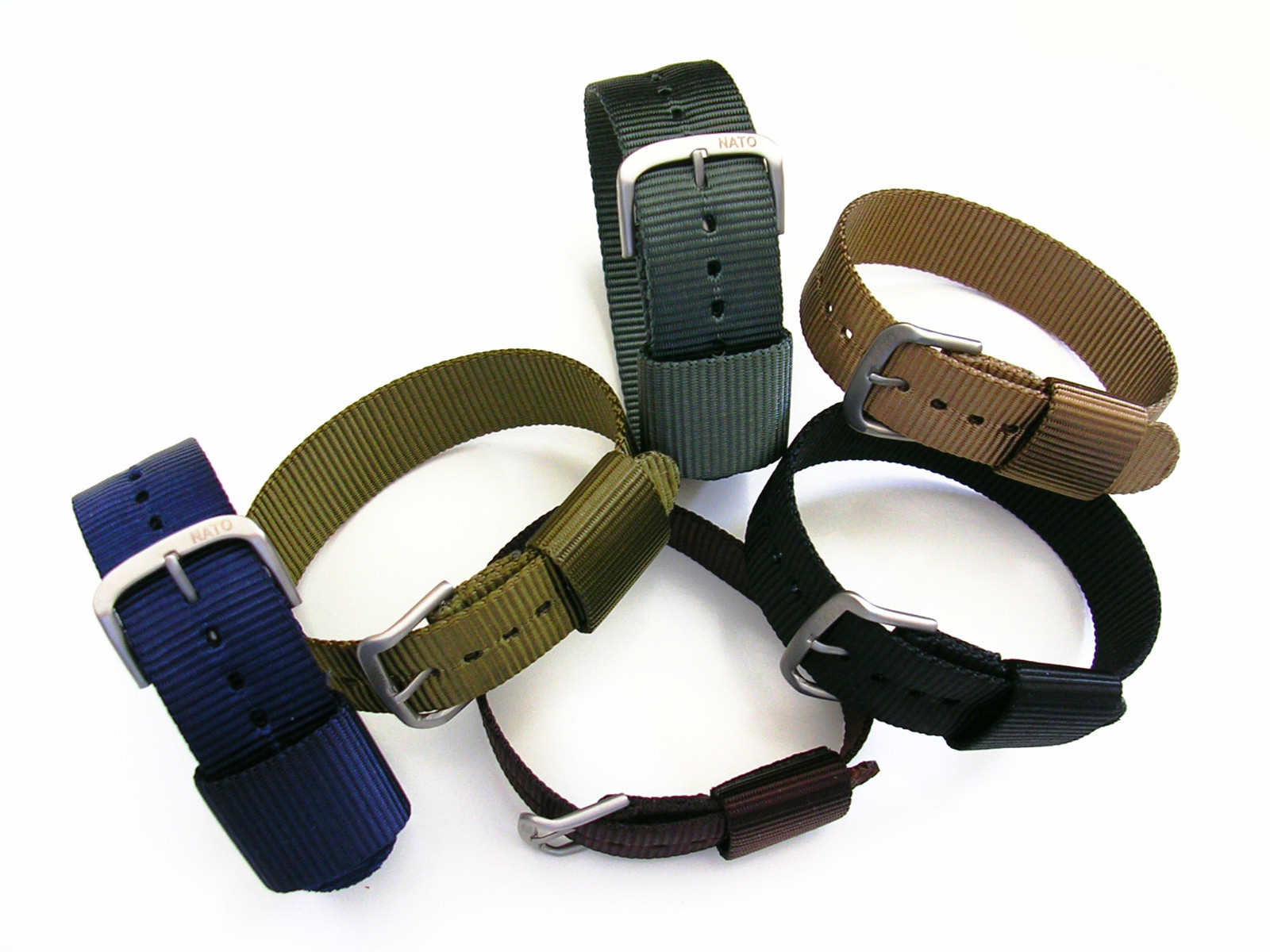 NATO ® 1pc RAF Heavy Nylon single pass Pilot sport watch band strap IW SUISSE