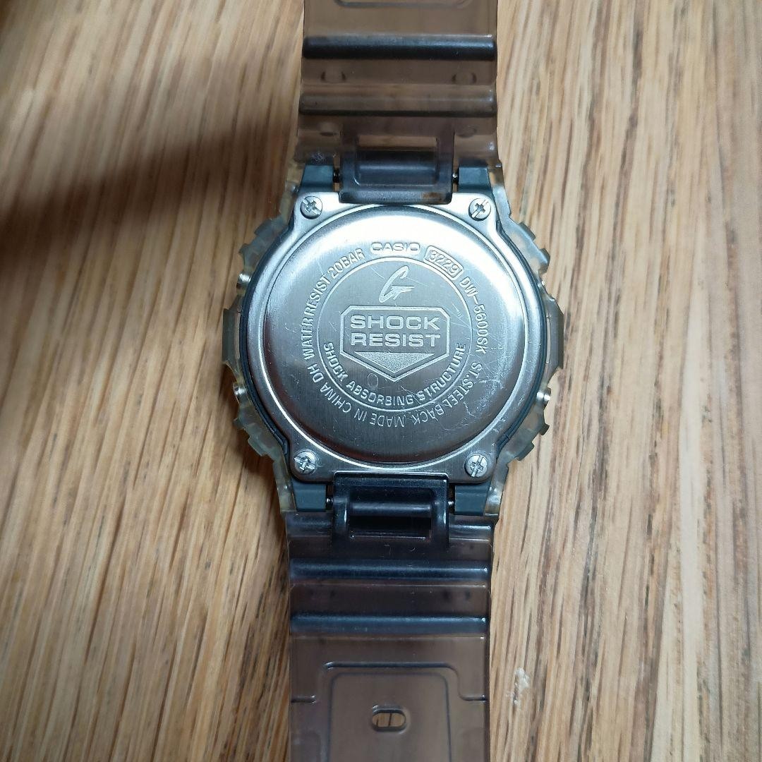 Casio G-Shock DW-5600SK DW-5600 (Transparent/Clear)