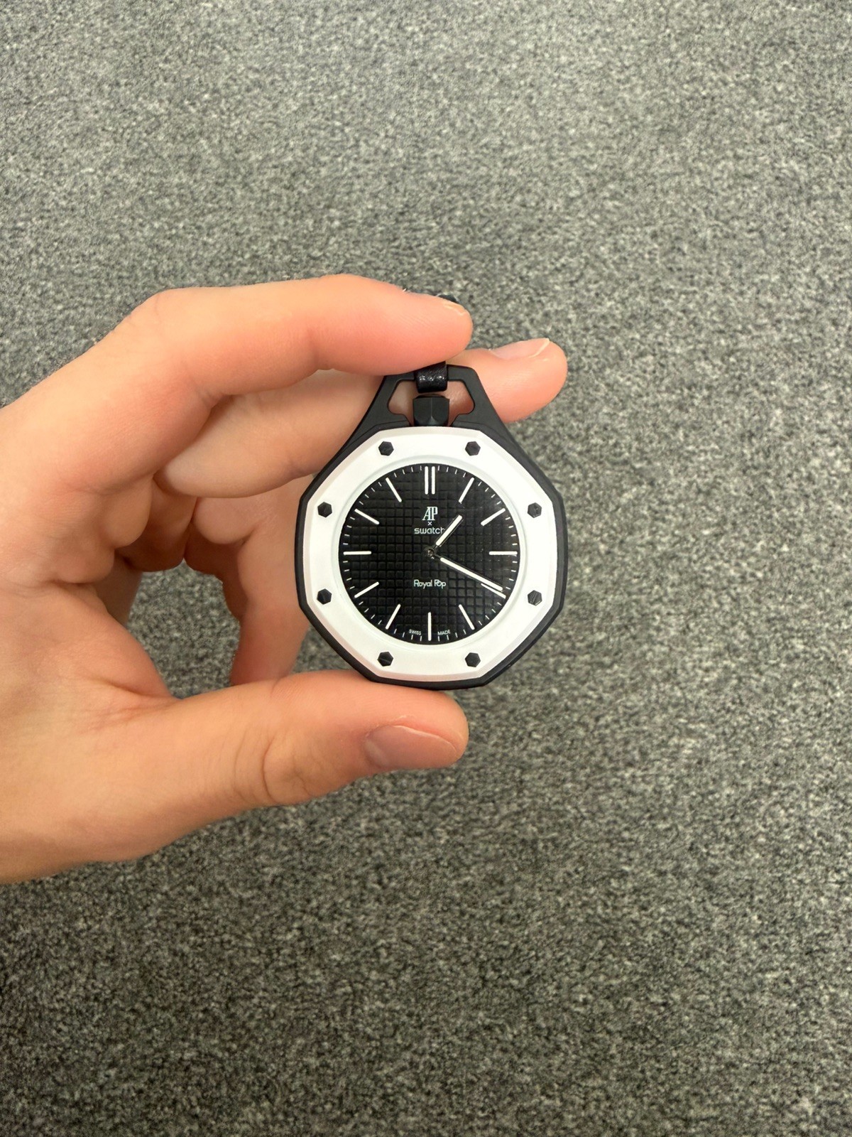 Swatch x Audemars Piguet Royal Pop Ap Ocho Negro (Black/ White) Swatch X Ap