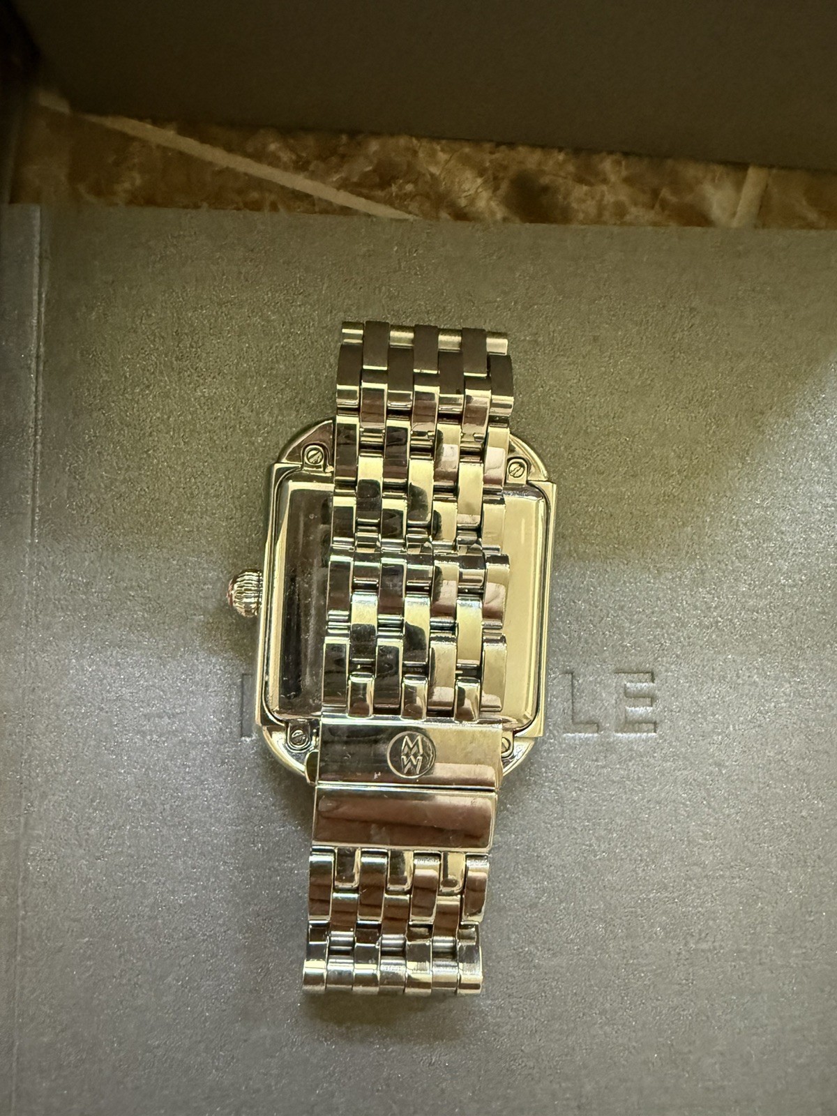 Michele Milou MW15A01A2025 Diamond Mother of Pearl Quartz Women’s Watch