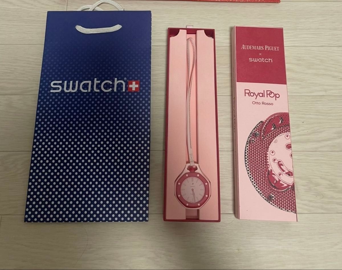 [B1P] Audemars Piguet Swatch Royal Pop Otto Rosso Custom Watch [v5x]