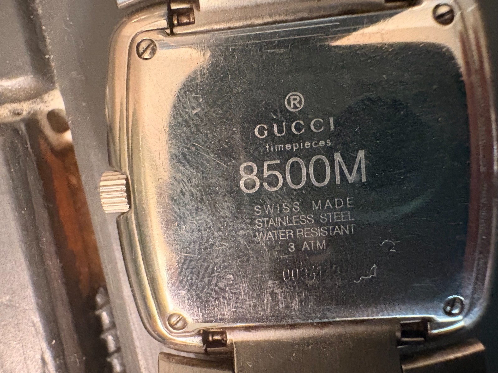 Authentic Gucci 8500M men’s quartz watch. OBO
