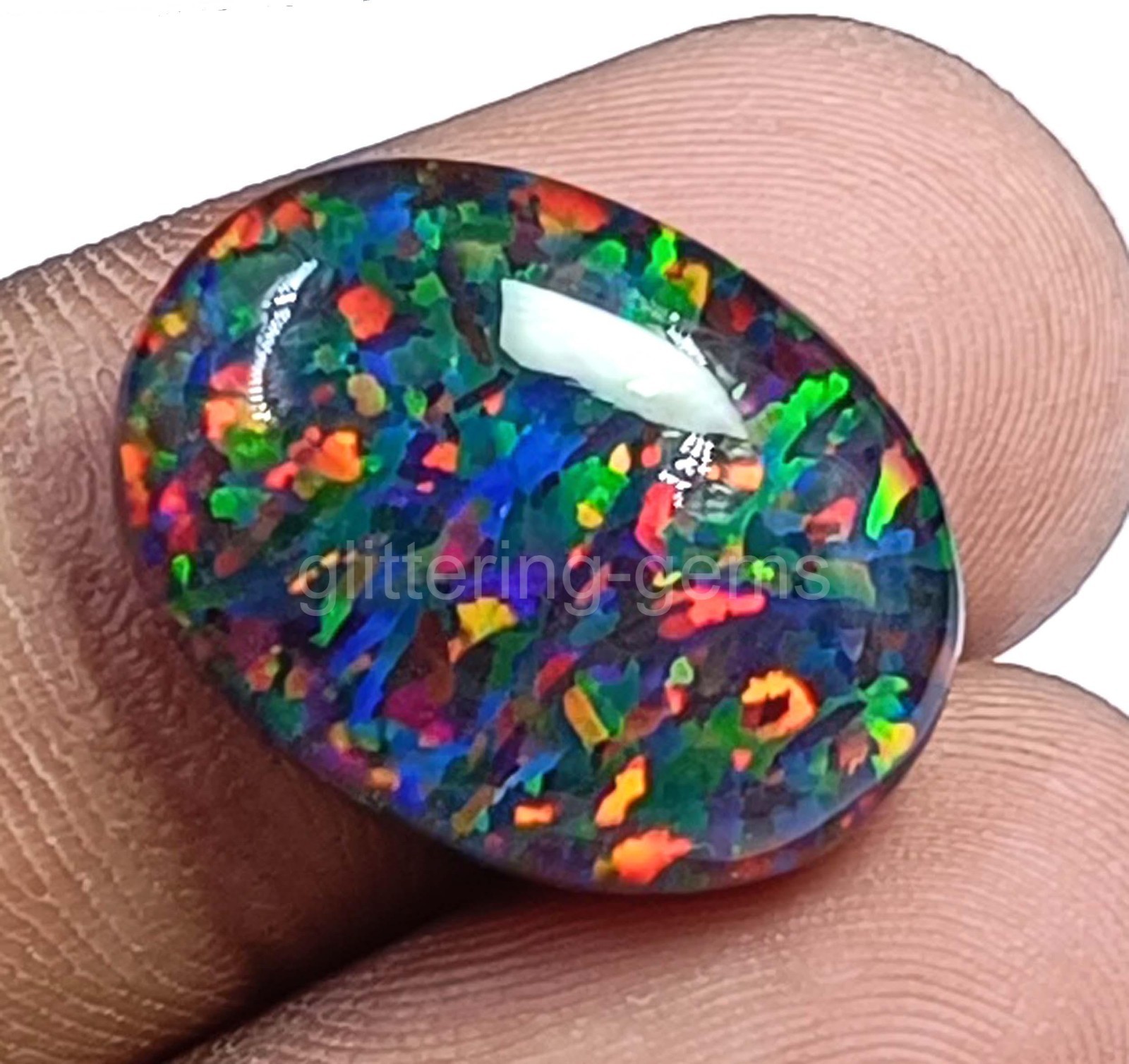 11.00 Ct Natural Fire Opal Oval Cut IGL Certified Australian Loose Gemstone 5DDL