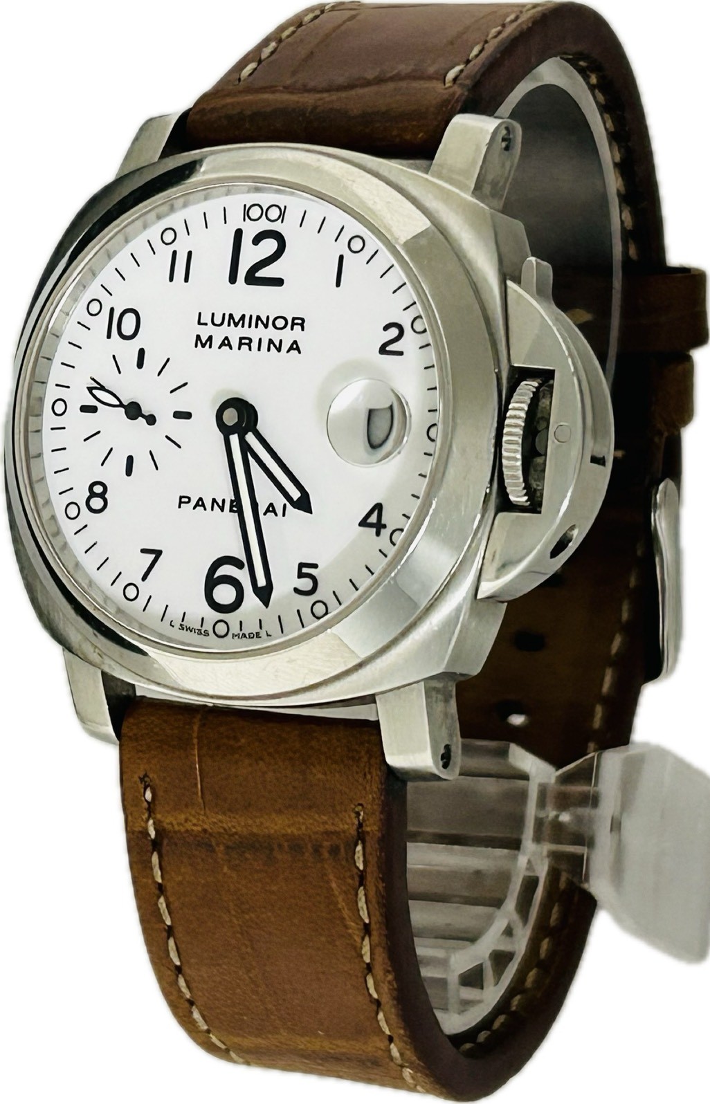 PANERAI Luminor Marina PAM00049 OP6625 Automatic Mens Watch Excellent A7458