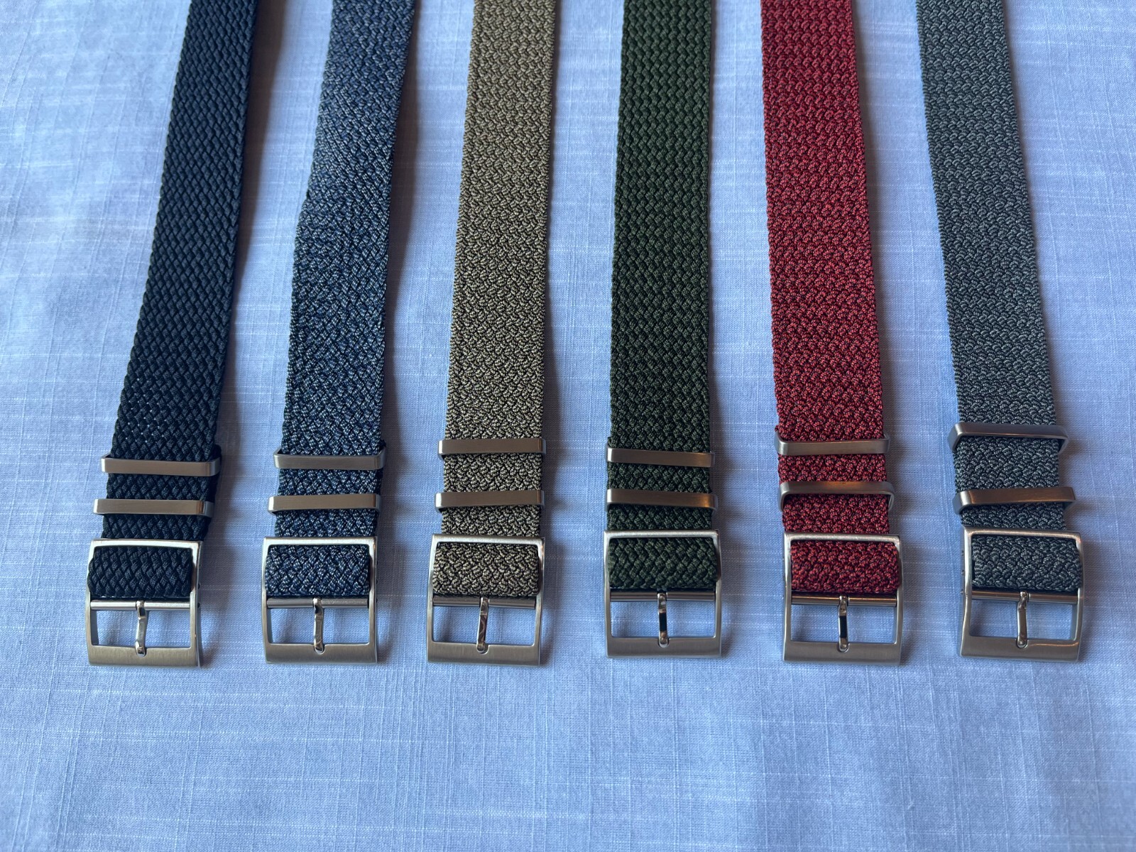 WISCASSET WATCH – Perlon Melange Watch Straps