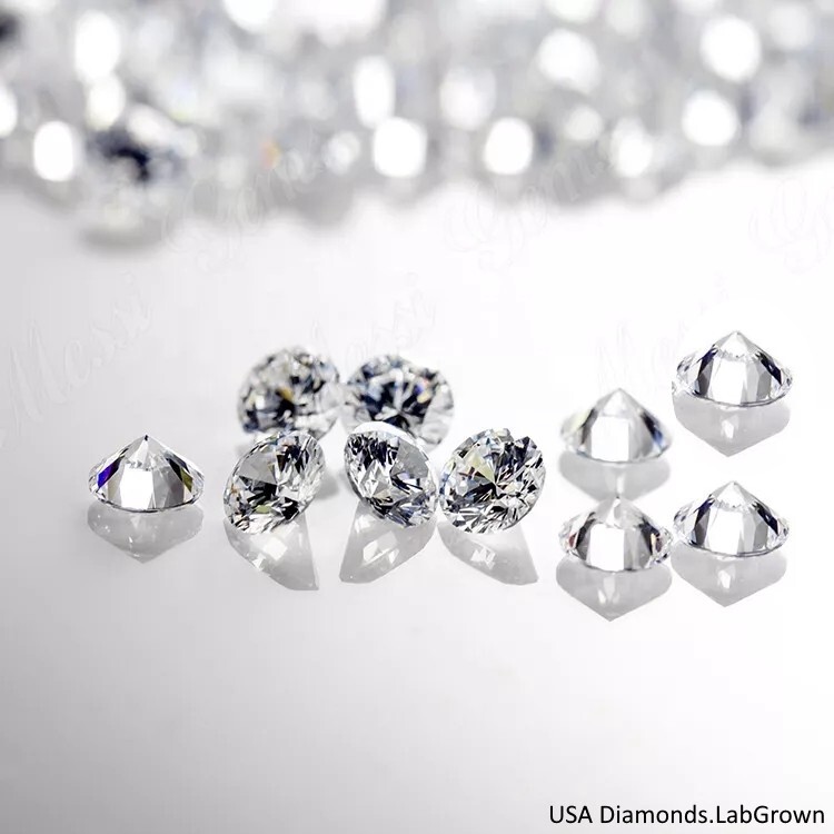 0.25 Carat Loose Lab Grown Diamond DEF Color VVS1 Clarity 4mm (1 pcs. lot)