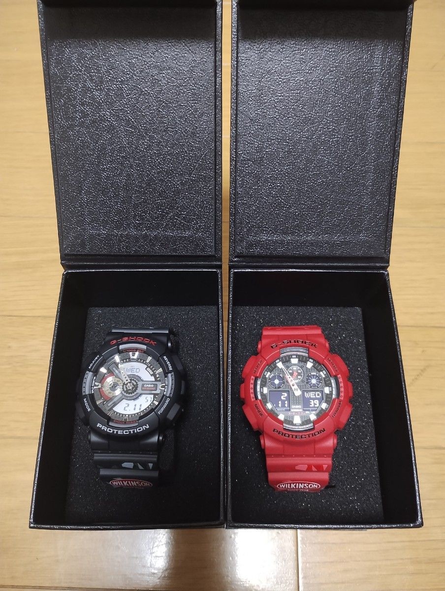 Limited Edition G SHOCK Black Red Asahi Wilkinson Campaign
