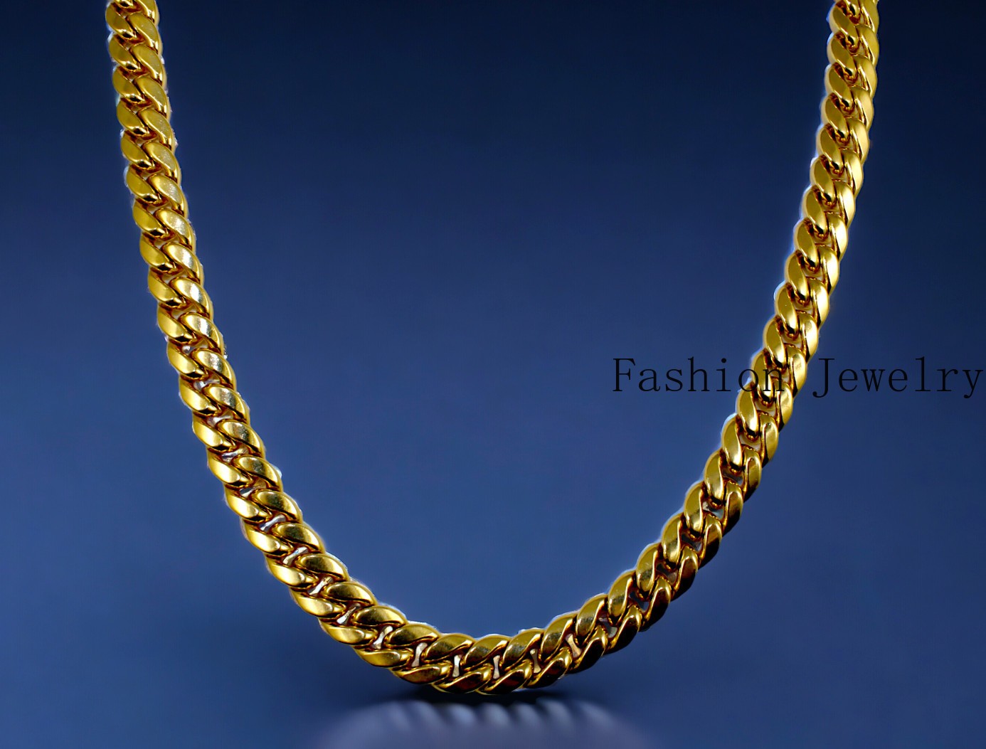 14K Yellow Gold SOLID Miami Cuban Necklace Bracelet Chain 2mm-12mm 7″-30″