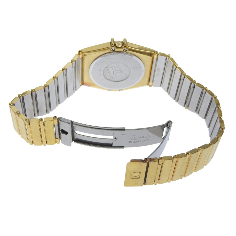 OMEGA Constellation Watches 5313 goldDial Plated Gold Quartz Analog displa…