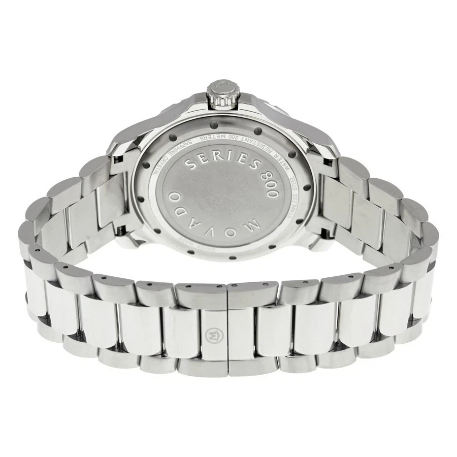 Movado Series 800 Blue Dial Silver Bezel SS Chronograph Watch – Model # 2600151