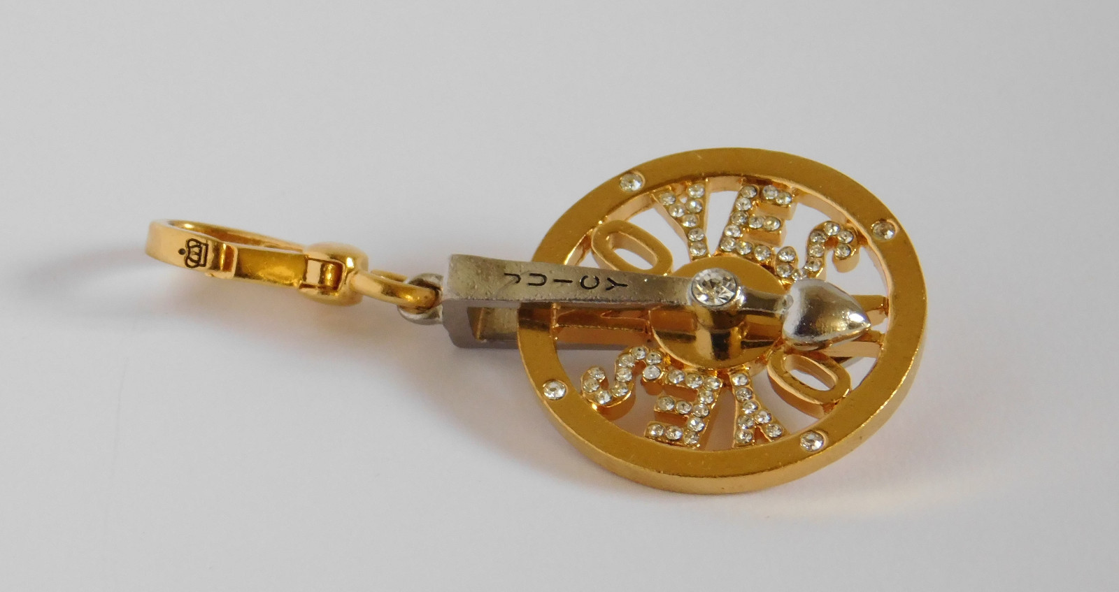 JUICY COUTURE 2007 Yes/No Spinning Wheel of Love Charm YJRU1616