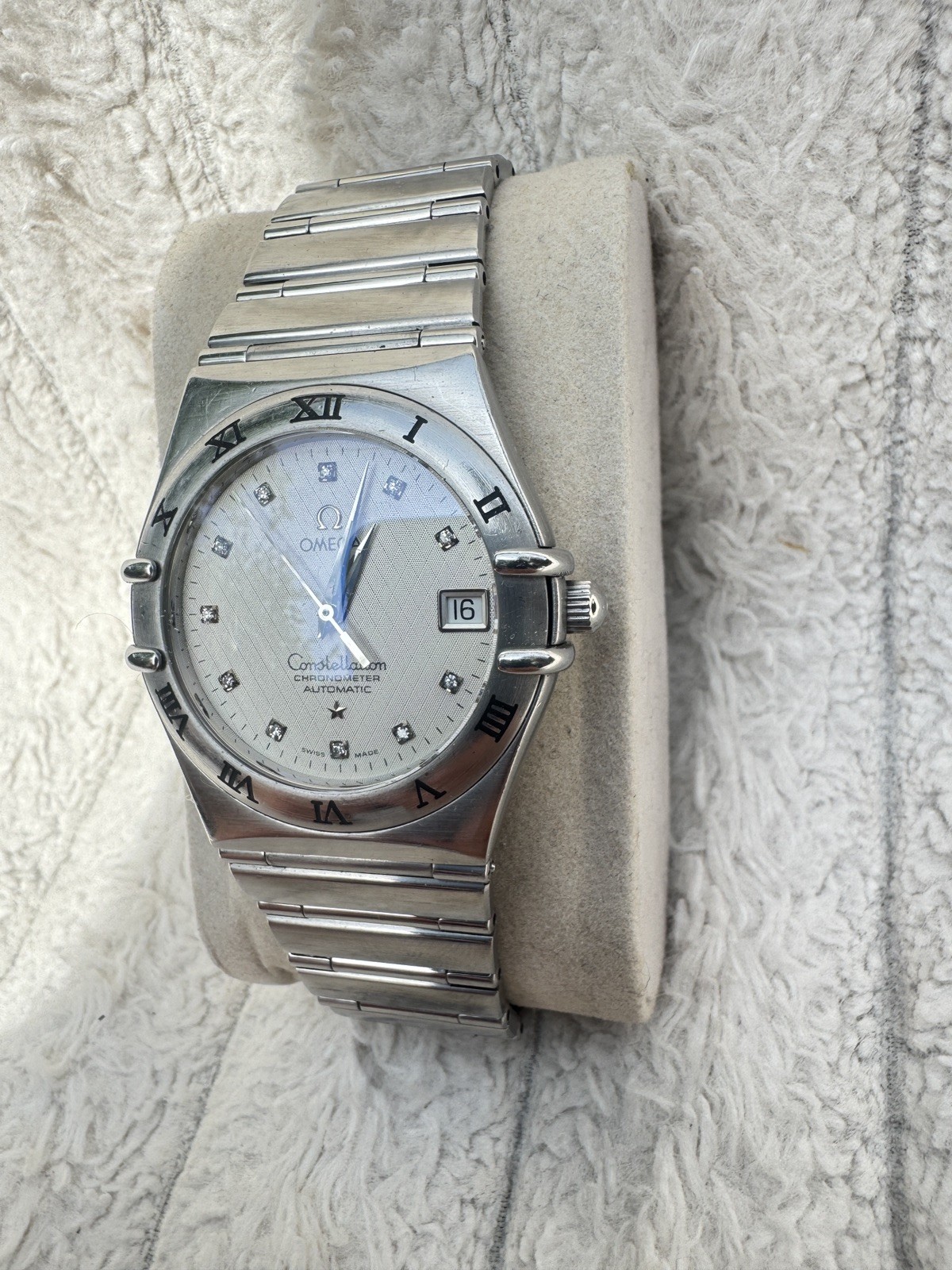 Omega Constellation Chronometer 35.5mm – Factory Diamond Dial – Ref. 1504.35.00