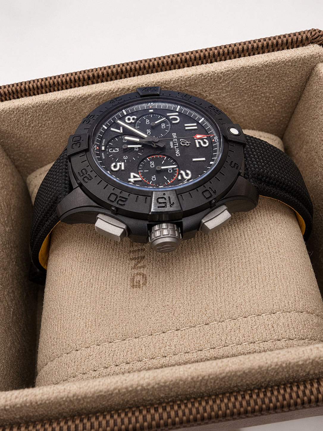 Breitling Avenger B01 Chronograph 44 Night Mission Full Set SB0147101B1X1