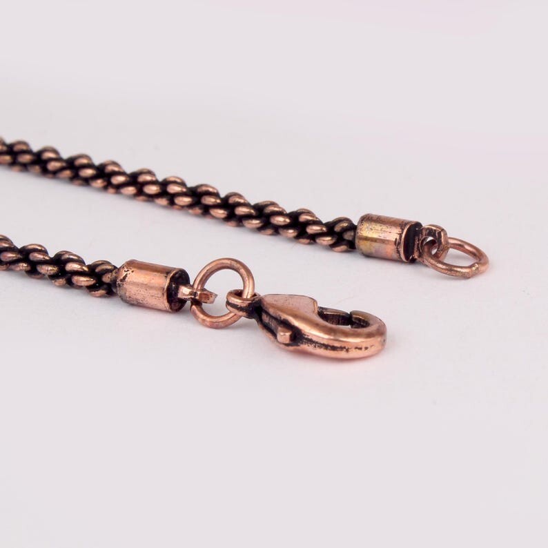 Pure Copper Snake Chain Bracelet Copper Arthritis Pain Relief Biker Bracelet