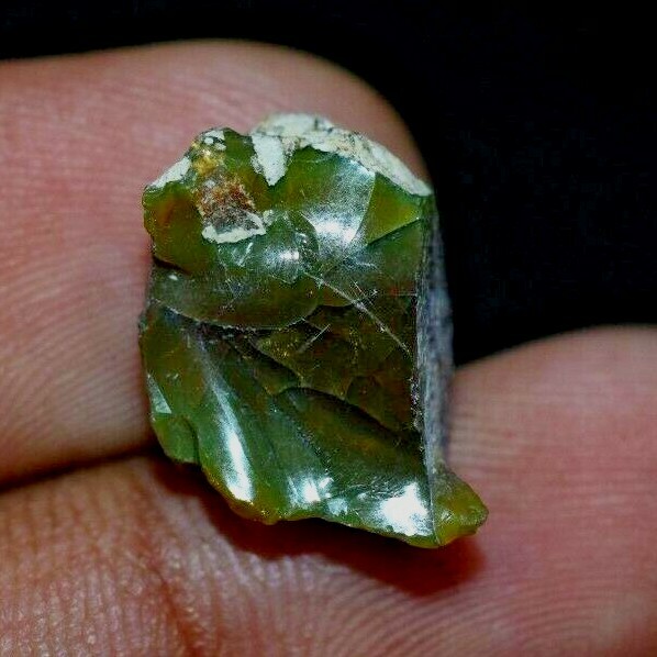 5.05 CT Natural Ethiopian Fire Opal AGL Certified Play Of Color Rough Gemstone