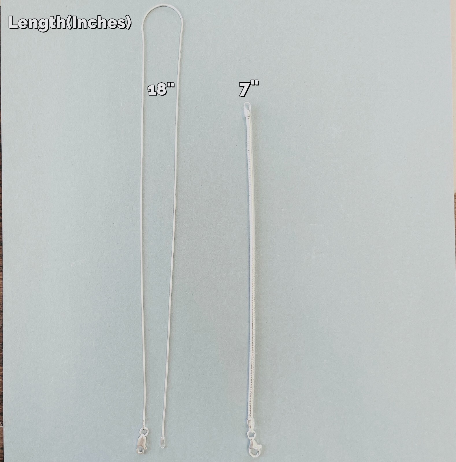 Sterling Silver Snake Chain Necklaces & Bracelets Width 0.9-3mm Length 7-30 Inch