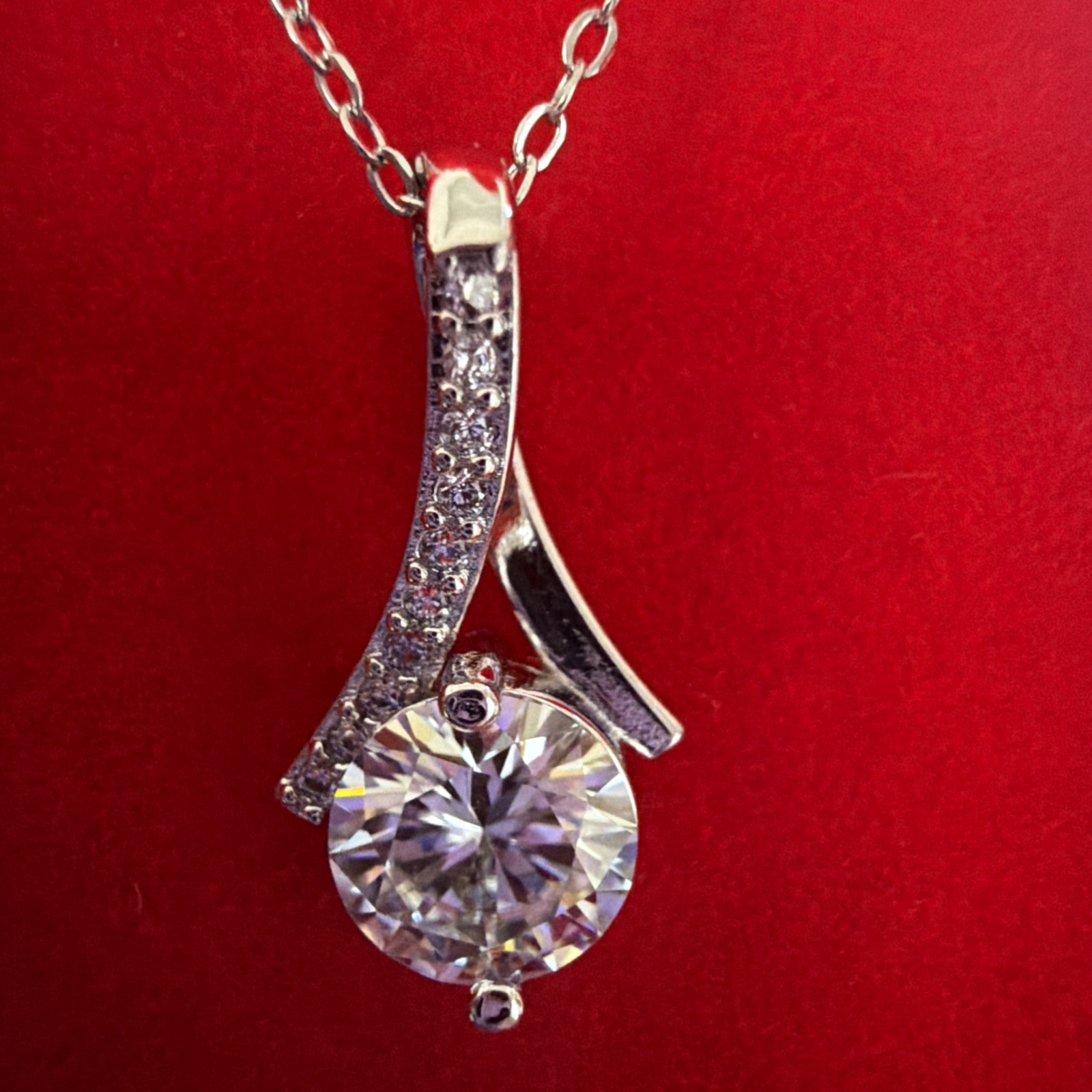 Necklace S925 Moissanite Stone