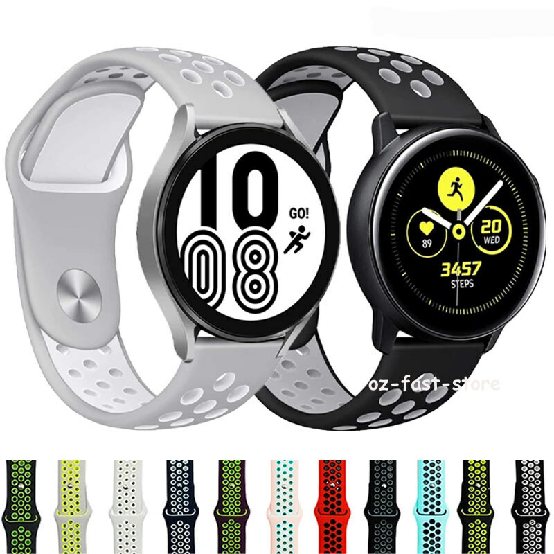 Silicone Watch Band Wrist Strap For Samsung Galaxy Watch 4 5 6 7 40/44/43/47mm