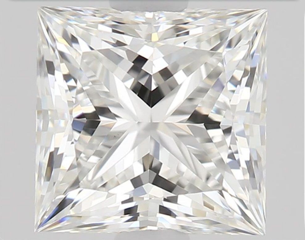 Princess Cut 1 CT Certified AGI Natural Mined Diamond Loose F color VS1 clarity
