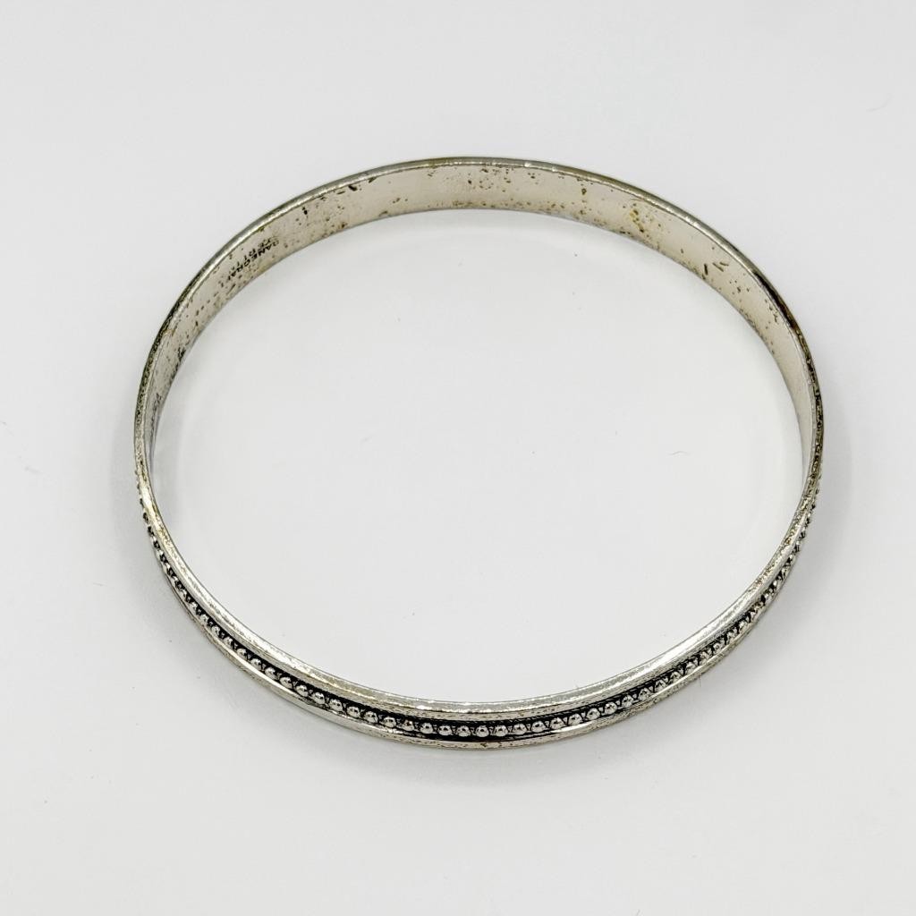 Vintage Danecraft Sterling Silver Bangle Bracelet A364
