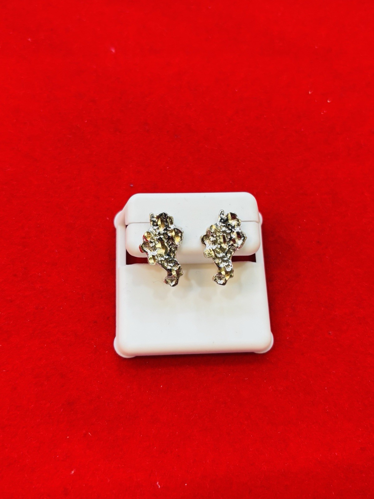 Sterling Silver 925 Stud Earrings Butterfly Closure No Stone Lobe Jewelry