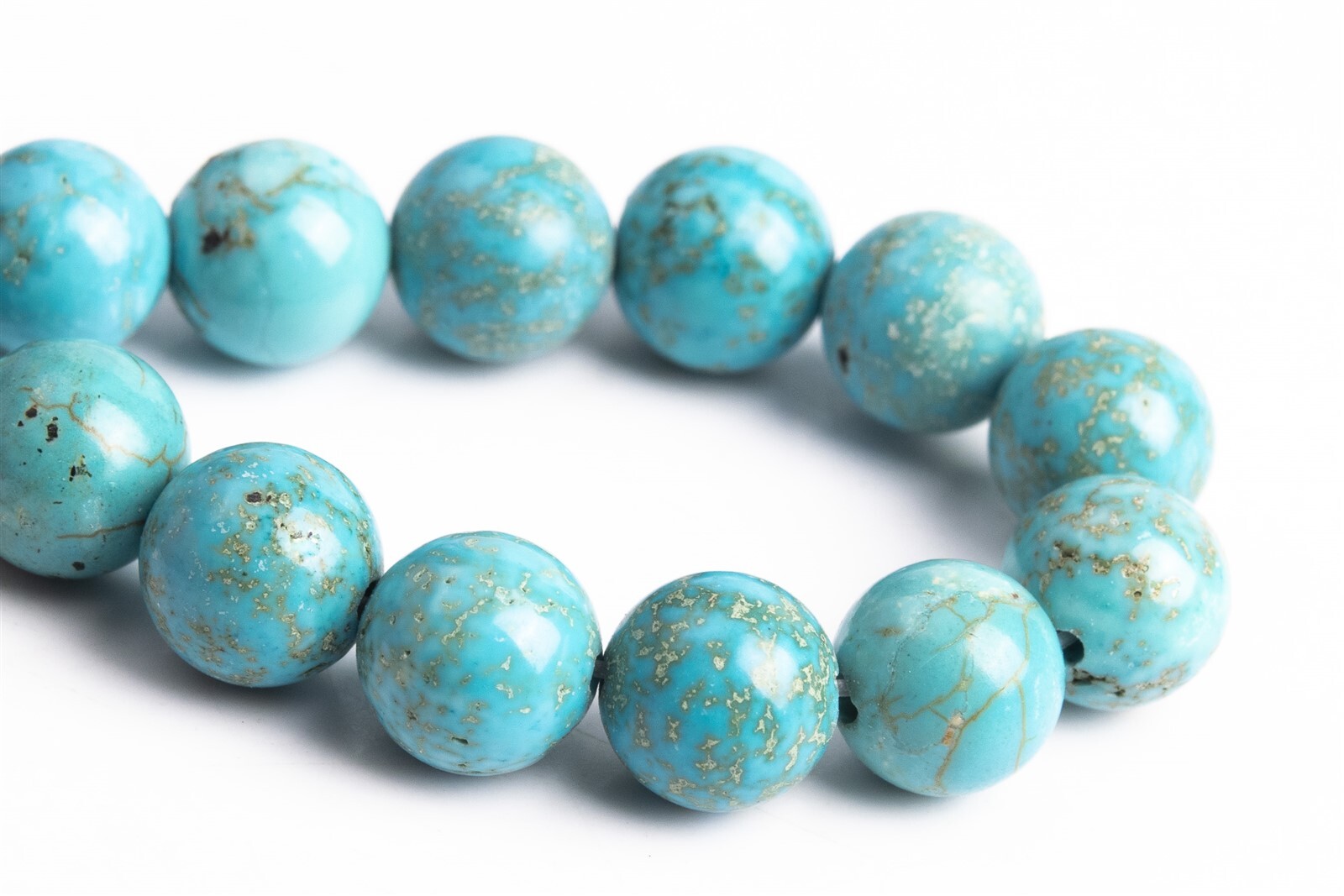 Mint Blue Magnesite Turquoise Beads Round Loose Beads 4/6/8/10/12MM