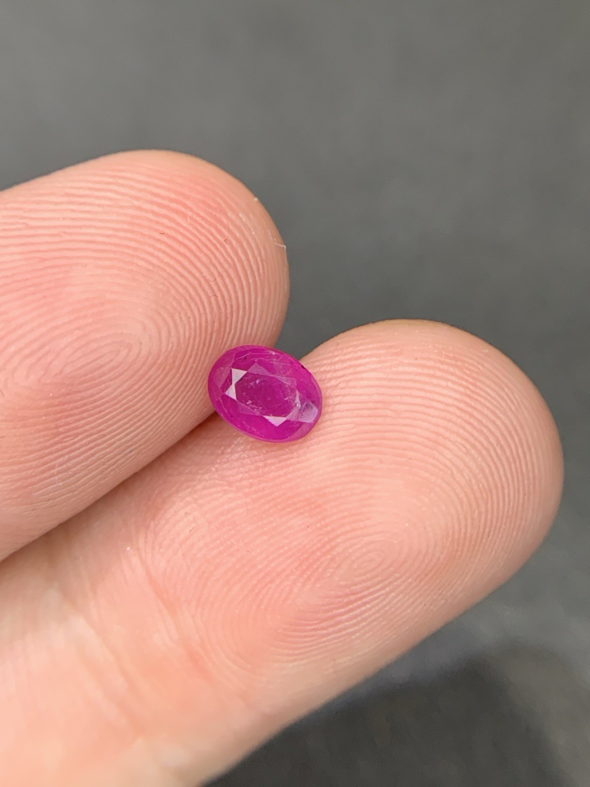 0.80 Ct No Heat Ruby