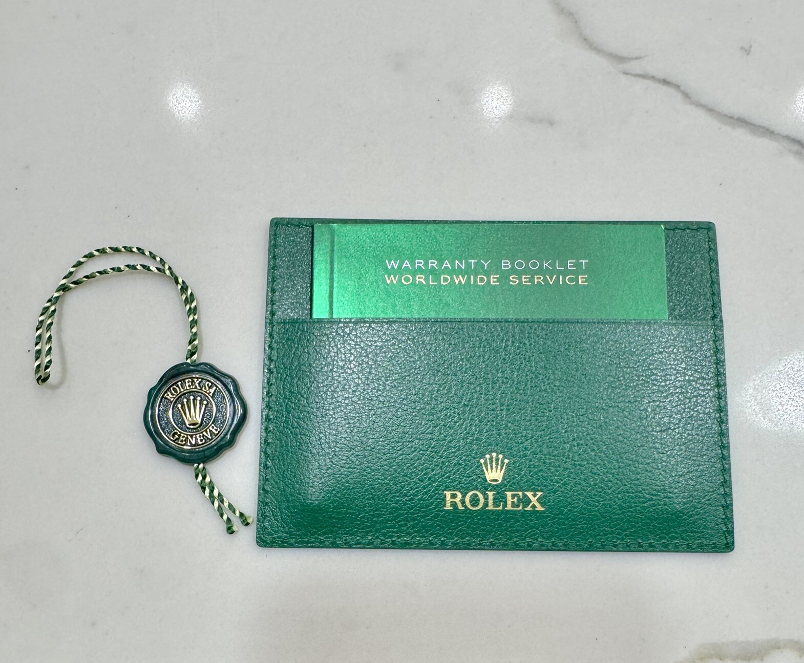 Genuine New Style Rolex Card Holder Guarantee Manual Booklet And Tag 2020 – NOW