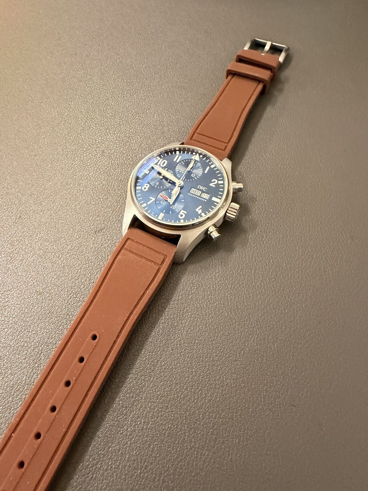 IWC Pilot’s Watch Chronograph IW388102 41mm Box Papers Extra Straps