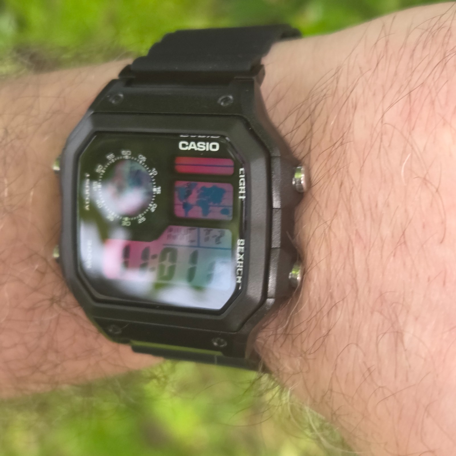 New Casio Royale AE1200 Mod – Event Horizon. Nebula Gradient. Hydromod.