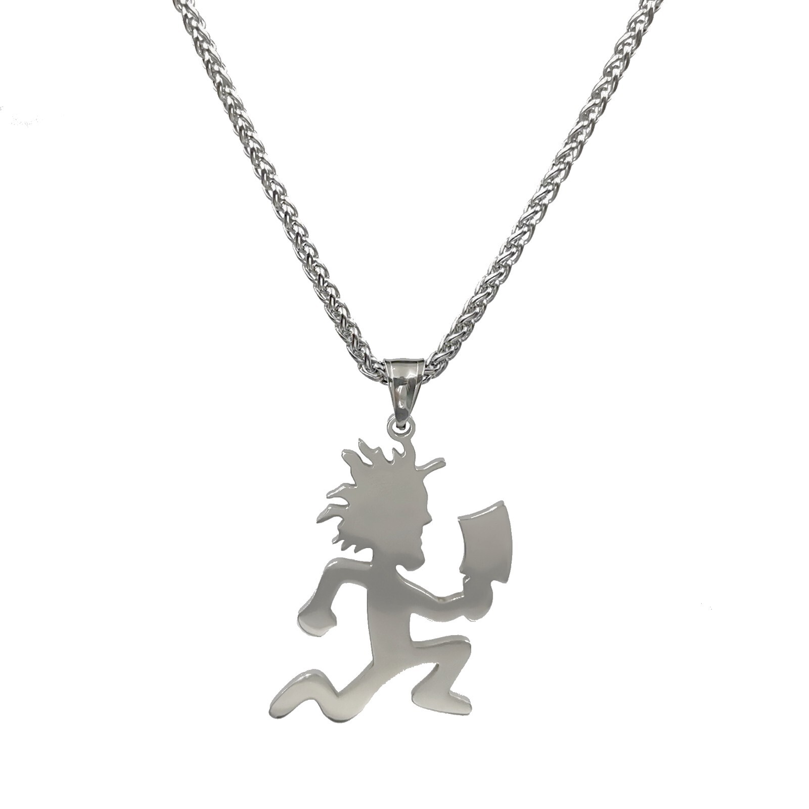 HATCHETMAN ICP charm Stainless steel pendant with chain necklace 18/24/30inch