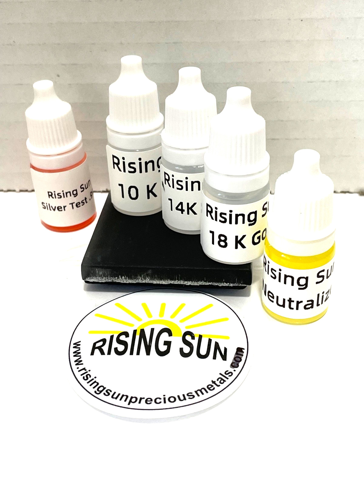 1Gold Test, Gold Test Kit, Gold Tester, Gold Acid 10K, 14K, 18K, Test Stone, a
