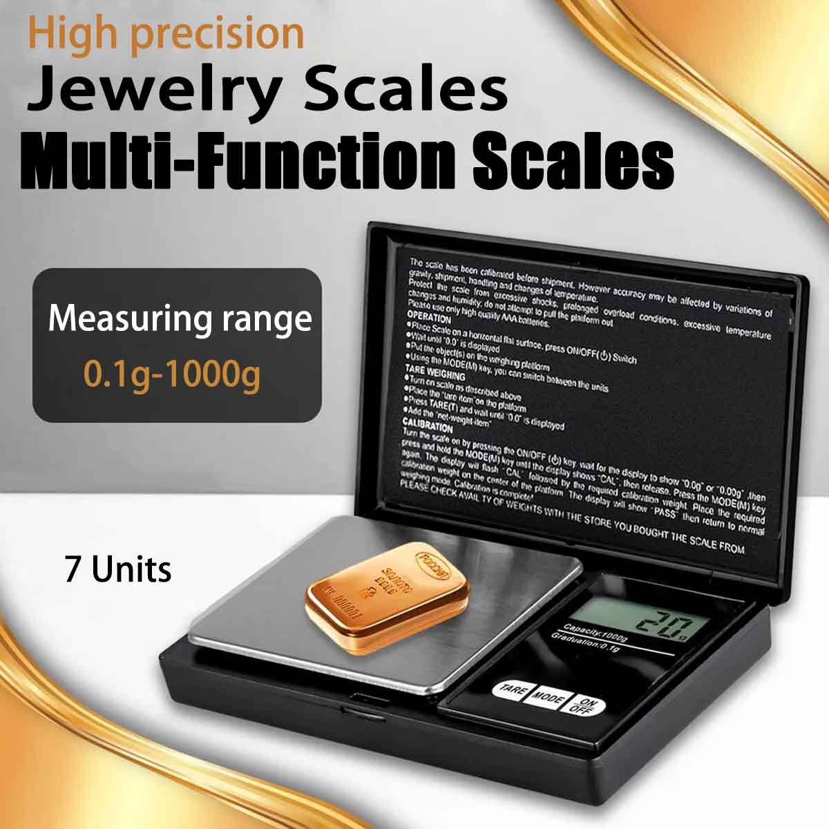 1000G Food Scale, Digital Kitchen Scale Weight Grams and oz for Cooking Baking