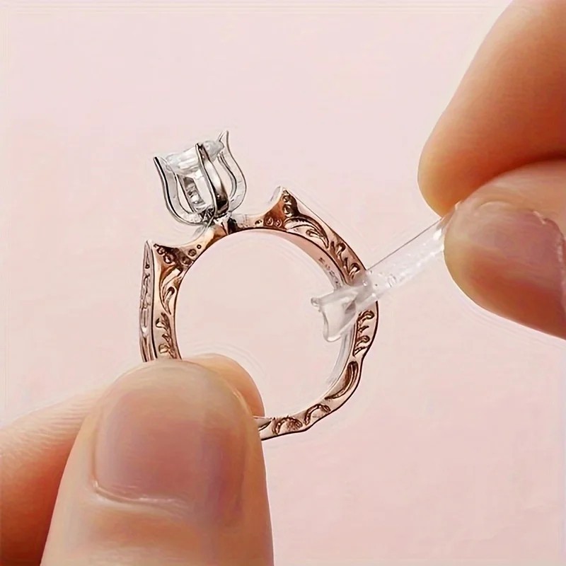 12PCS Ring Size Adjuster Set Invisible Ring Tightener for Loose Rings………..