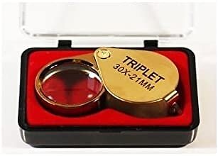 PuriTEST 30x Magnifier Eye Loupe Lens Testing Inspecting Gold Silver Jewelry 999