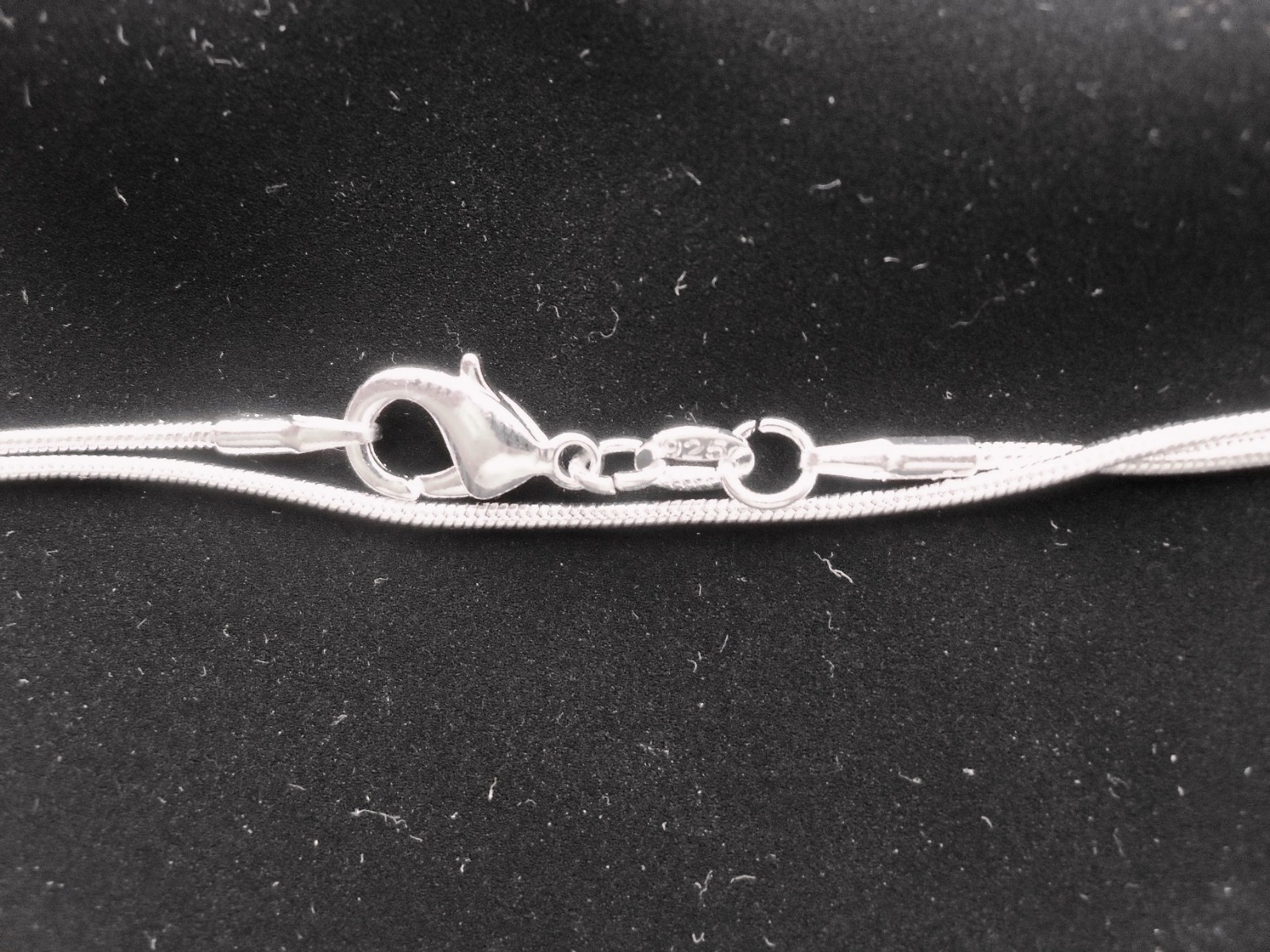 925 Sterling Silver Necklace Chain Snake Type, 2mm 16, 18, 20, 22, 24 inches