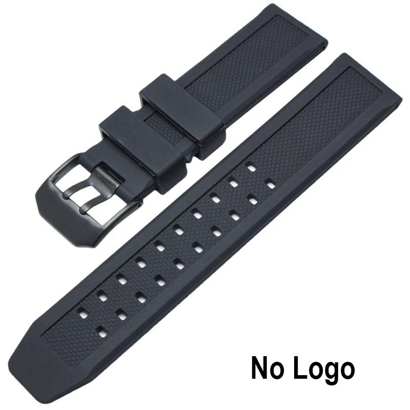 Luminox Band / Strap 23mm 3050 3150 3080 3950 8400 8800 NAVY SEAL SILVER BUCKLE