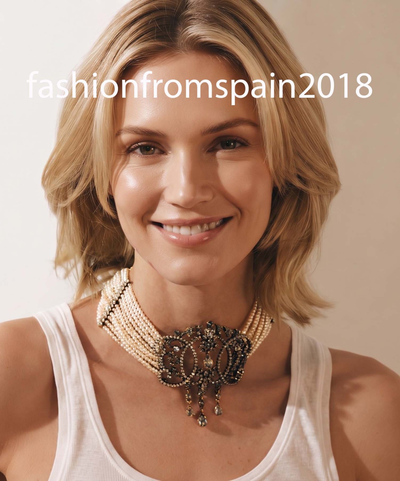 ZARA NEW WOMAN PEARL AND GEM CHOKER NECKLACE MULTI-STRAND 109 1011/211/109