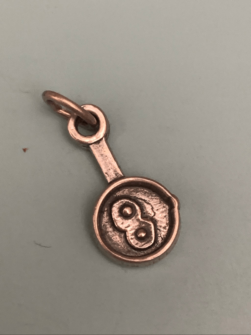 .925 Frying Pan Sterling Silver Jewelry Charm #cook #chef #cooking utensils